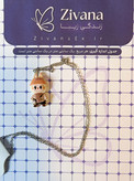 خرید گردنبند لبوبو فانتزی و کیوت استیل با طراحی ترند و فانتزی در زیوانا اکسسوری