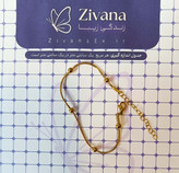 پابند ماری توپی (نقره ای و طلایی)